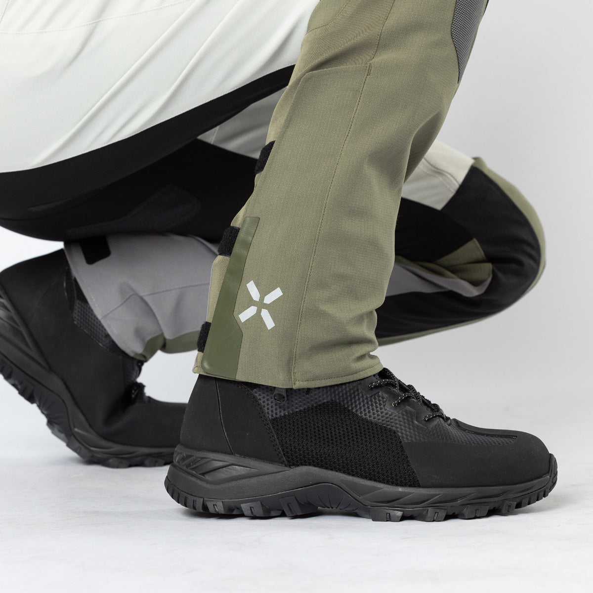 Damen Venture-Air 1.0 Hose hellgrau-oliv