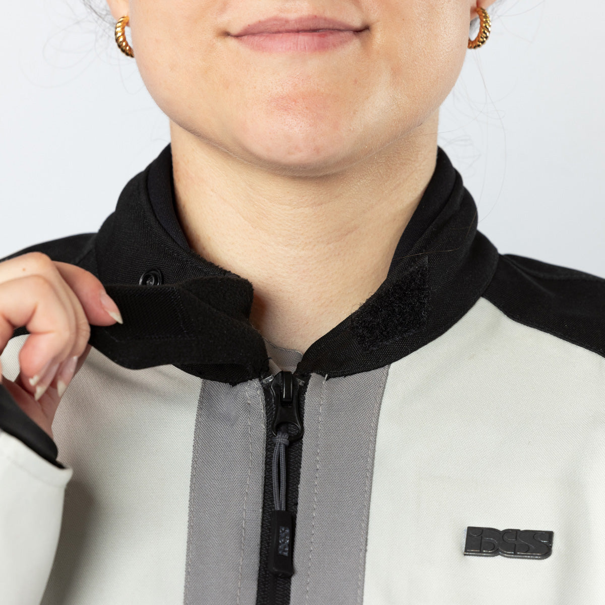 Damen Tourster-STX 1.0 Laminatjacke hellgrau-grau