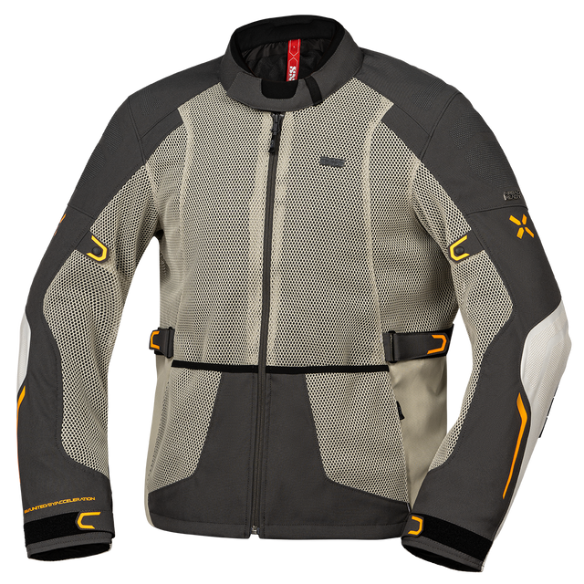 Tourster-BigAir 1.0 Jacke steingrau-dunkelgrau-orange