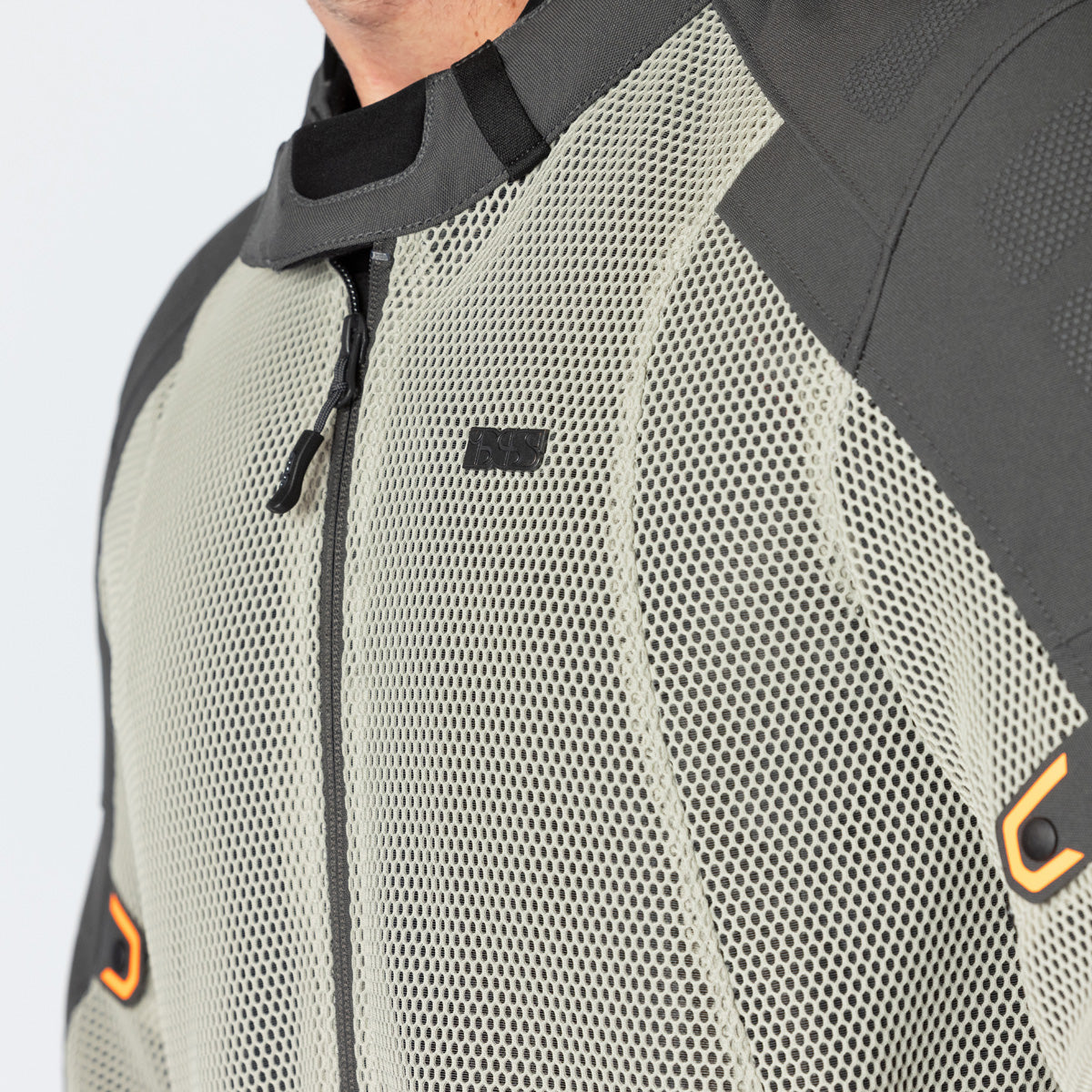 Tourster-BigAir 1.0 Jacke steingrau-dunkelgrau-orange