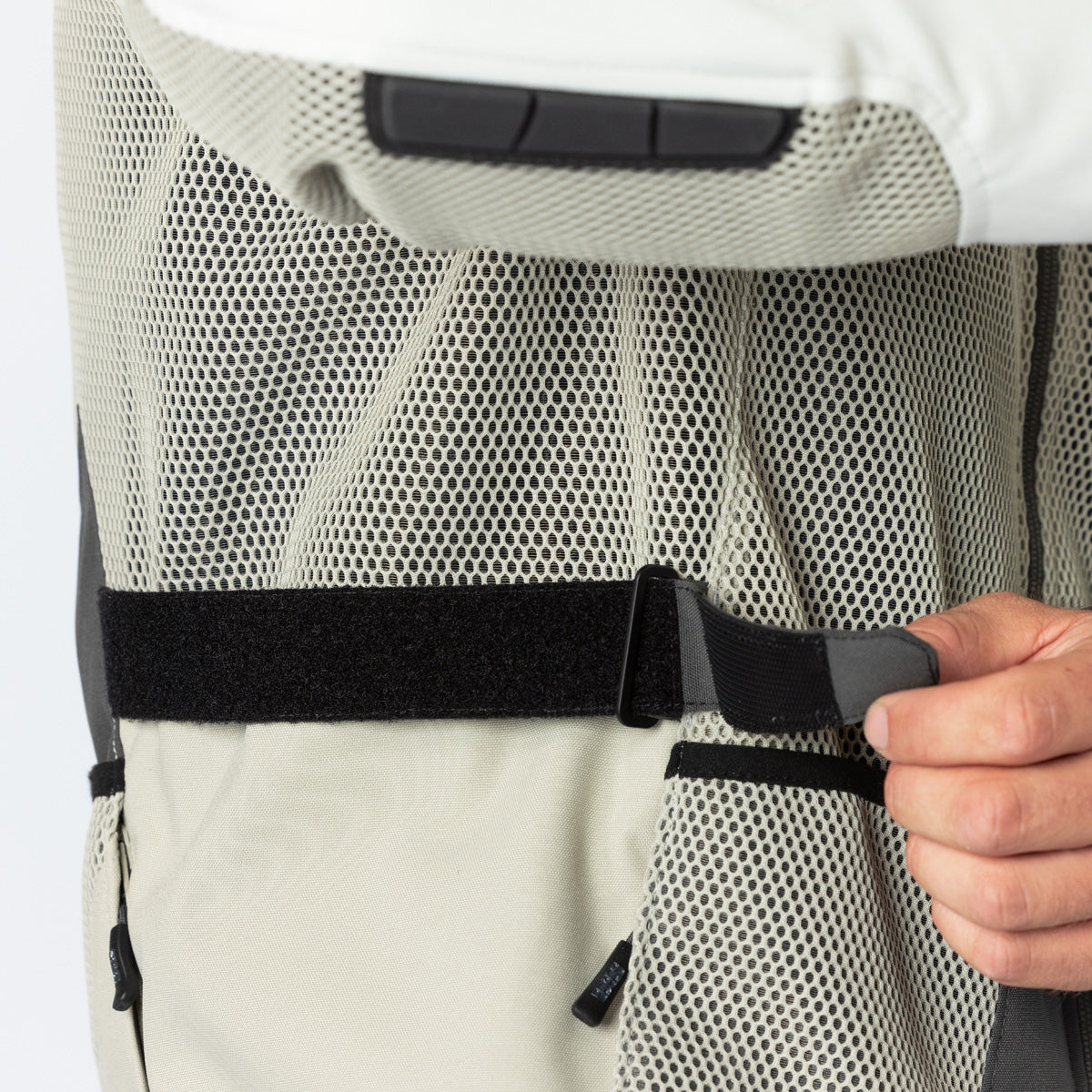 Tourster-BigAir 1.0 Jacke steingrau-dunkelgrau-orange