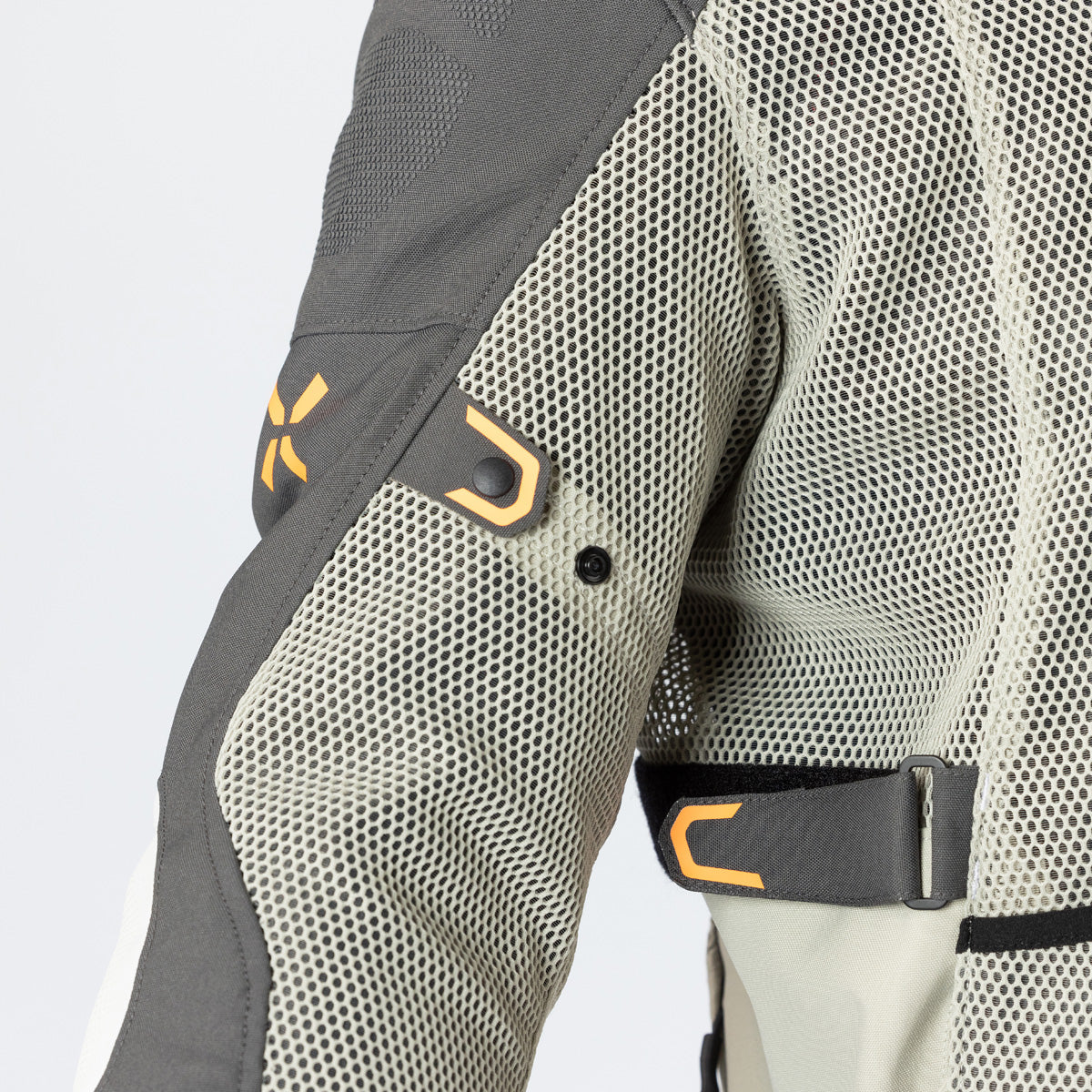 Tourster-BigAir 1.0 Jacke steingrau-dunkelgrau-orange