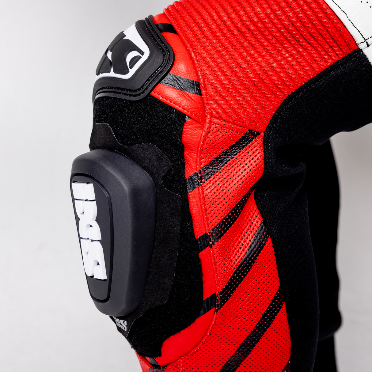 iXS-Ace 1.0 Lederkombi Einteiler - schwarz-weiss-rot-24