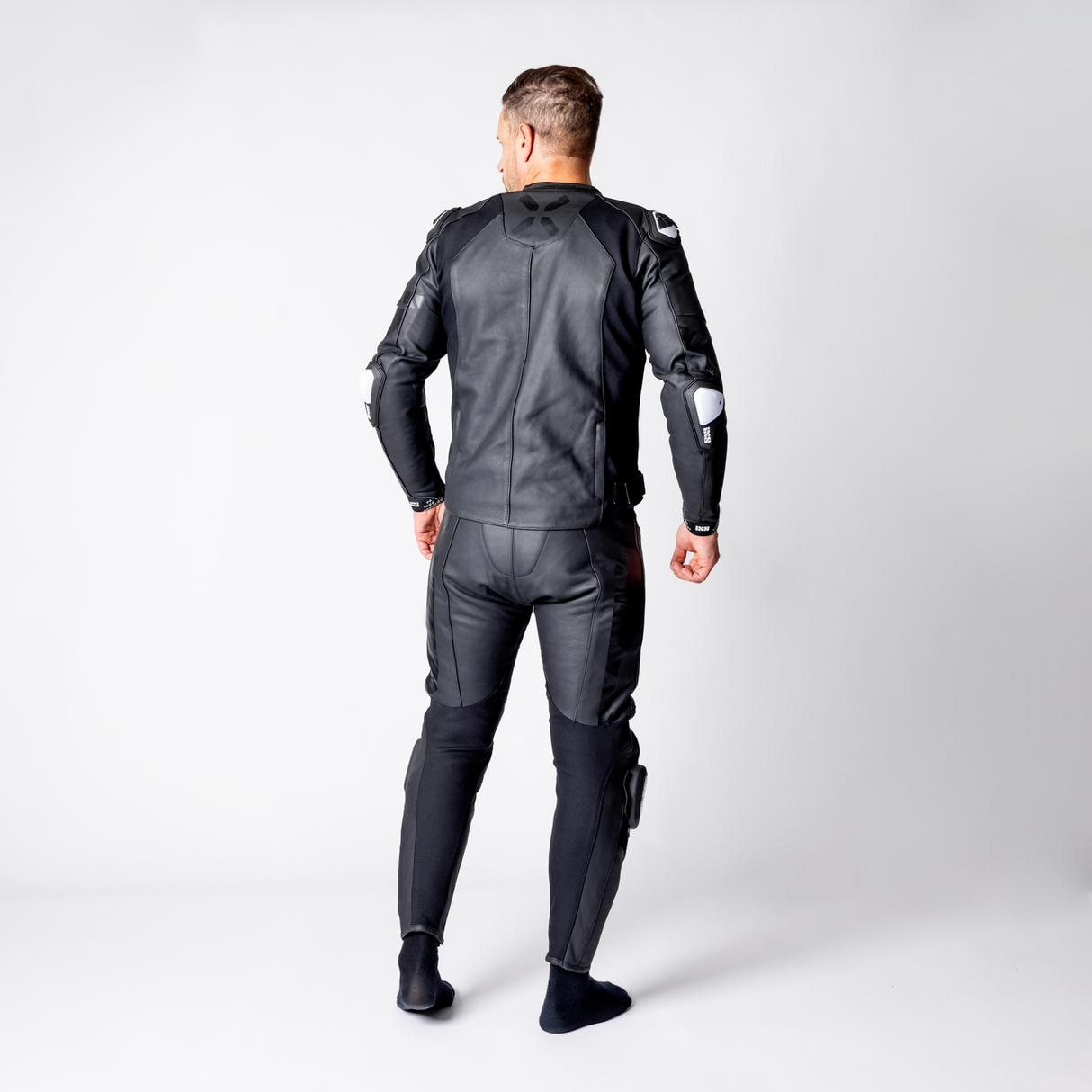 iXS-Ace 1.0 Lederkombi Zweiteiler - schwarz-11