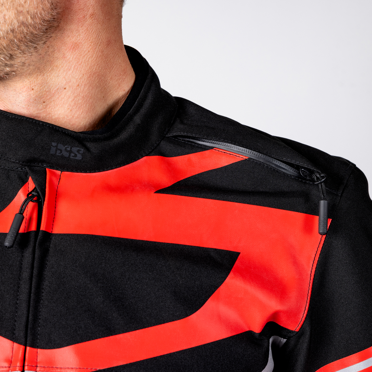 iXS-Rapid-STX 2.2 Laminatjacke - dunkelgrau-schwarz-rot-15