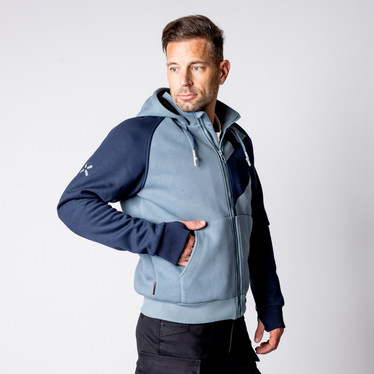 iXS-Rapid 1.0 Hoodie - dunkelblau-blau grau-08