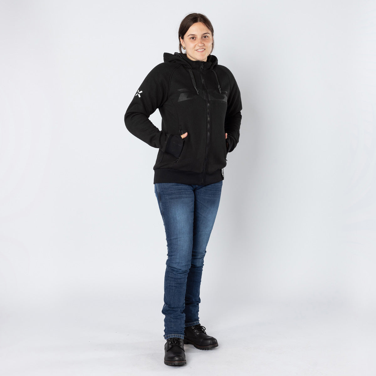 Damen Rapid 1.0 Hoodie schwarz