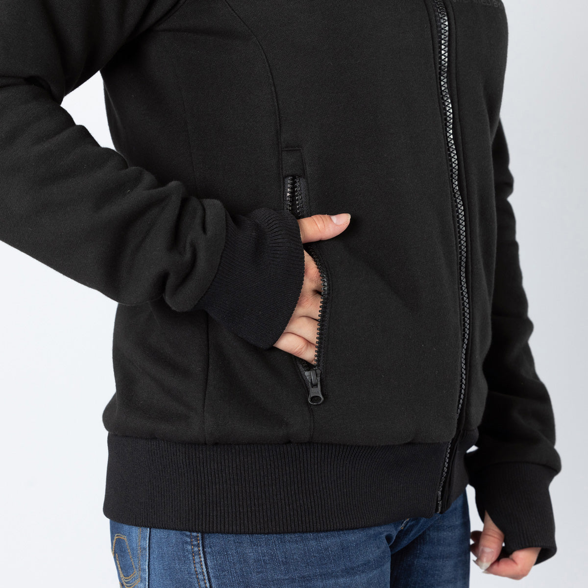 Damen Rapid 1.0 Hoodie schwarz