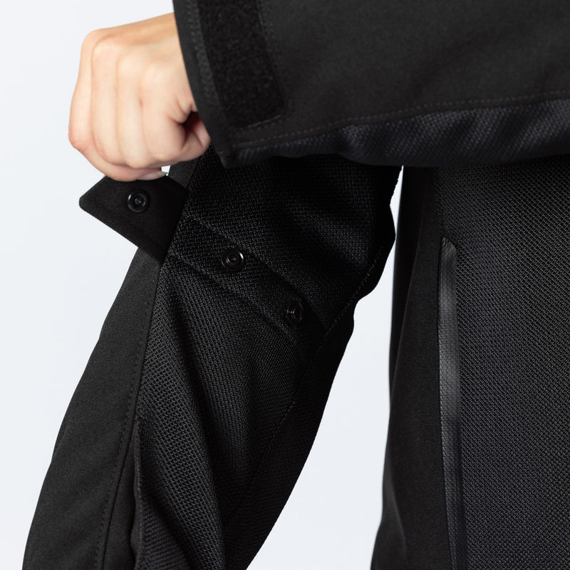 Damen Oxy-Air Jacke schwarz