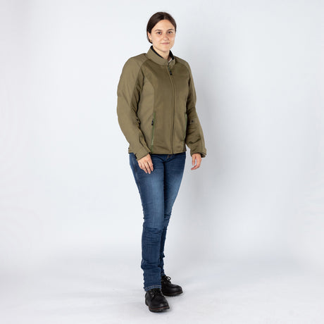Damen Oxy-Air Jacke oliv