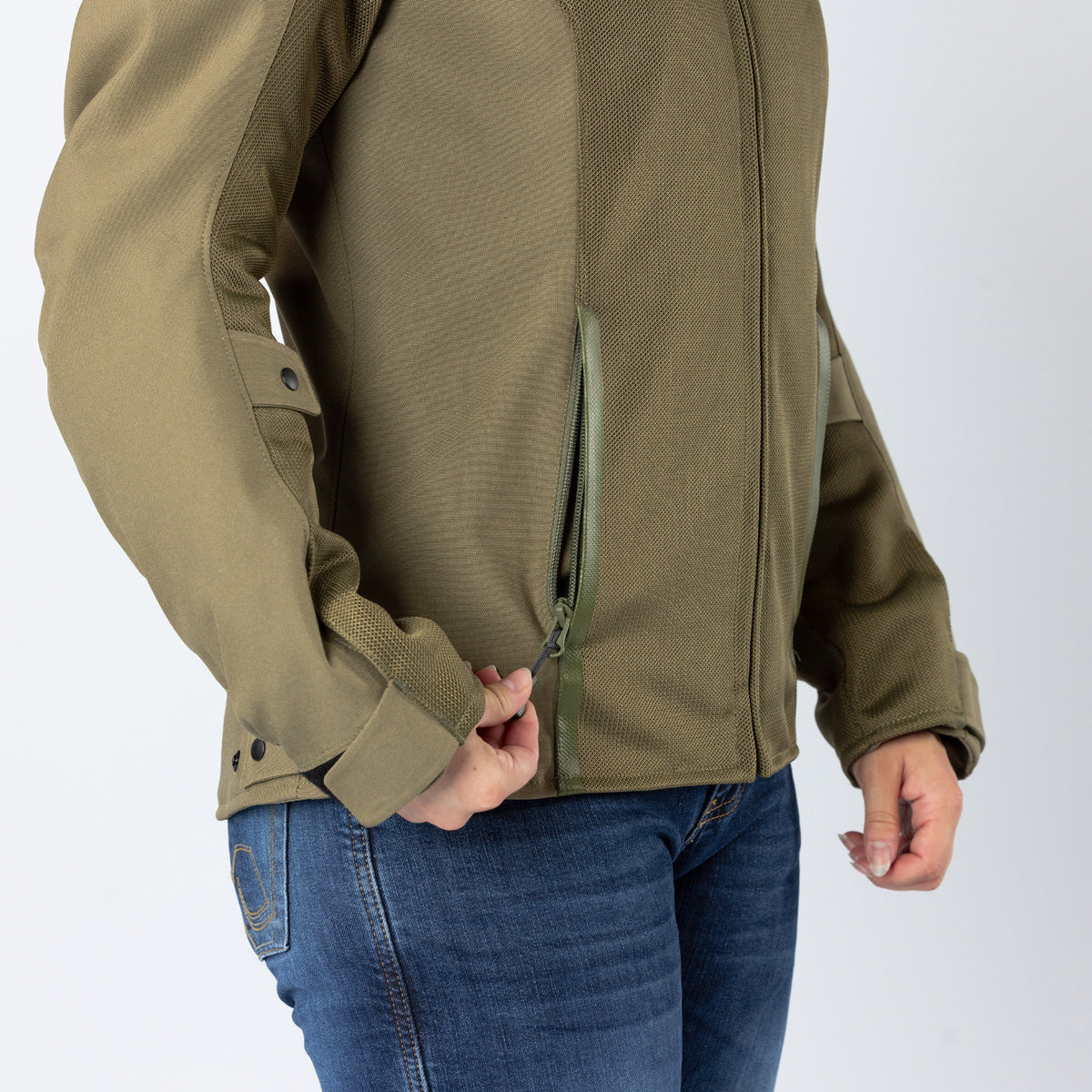 Damen Oxy-Air Jacke oliv