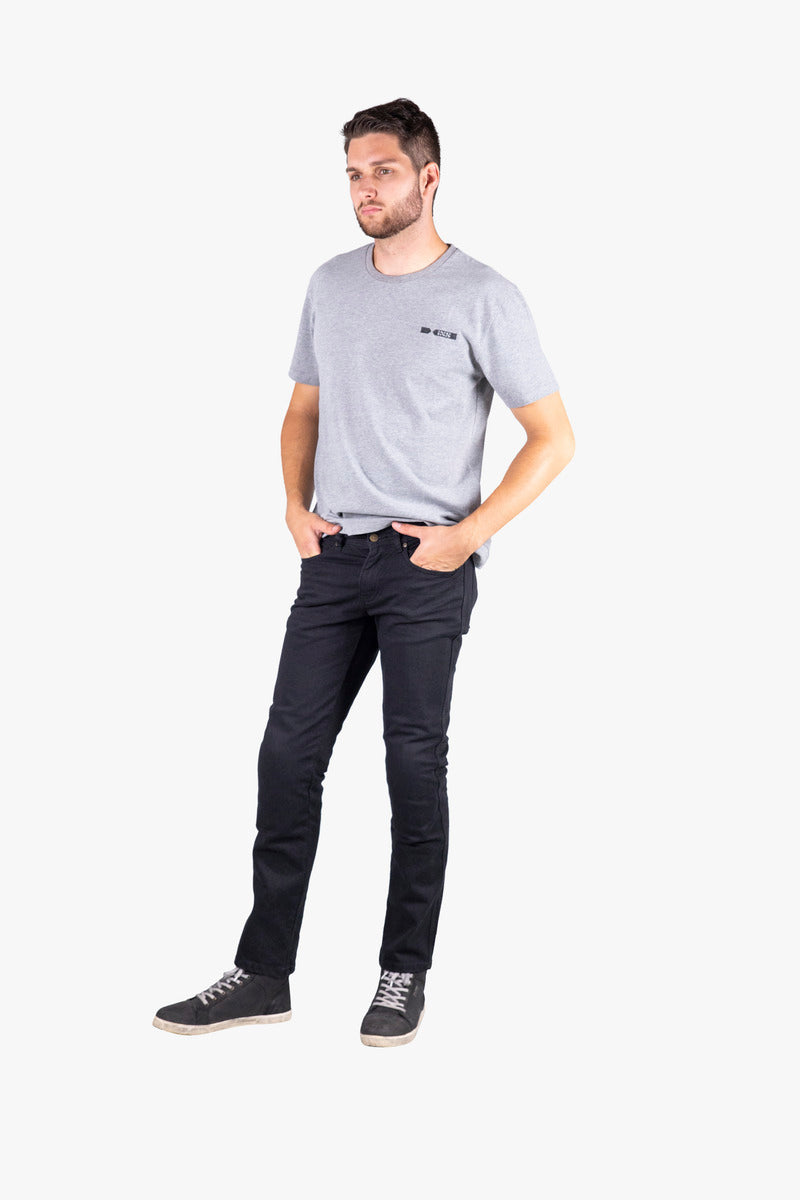 iXS T-Shirt Team grau-schwarz