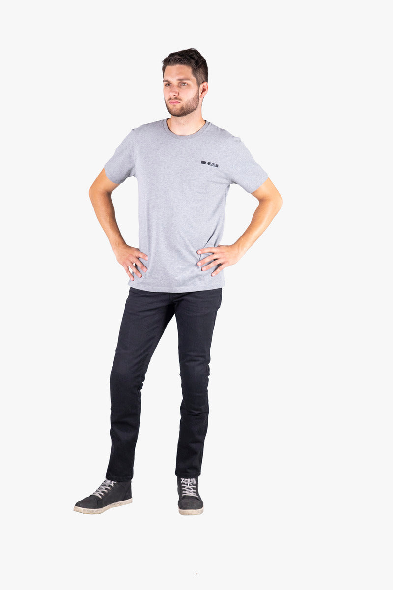 iXS T-Shirt Team grau-schwarz