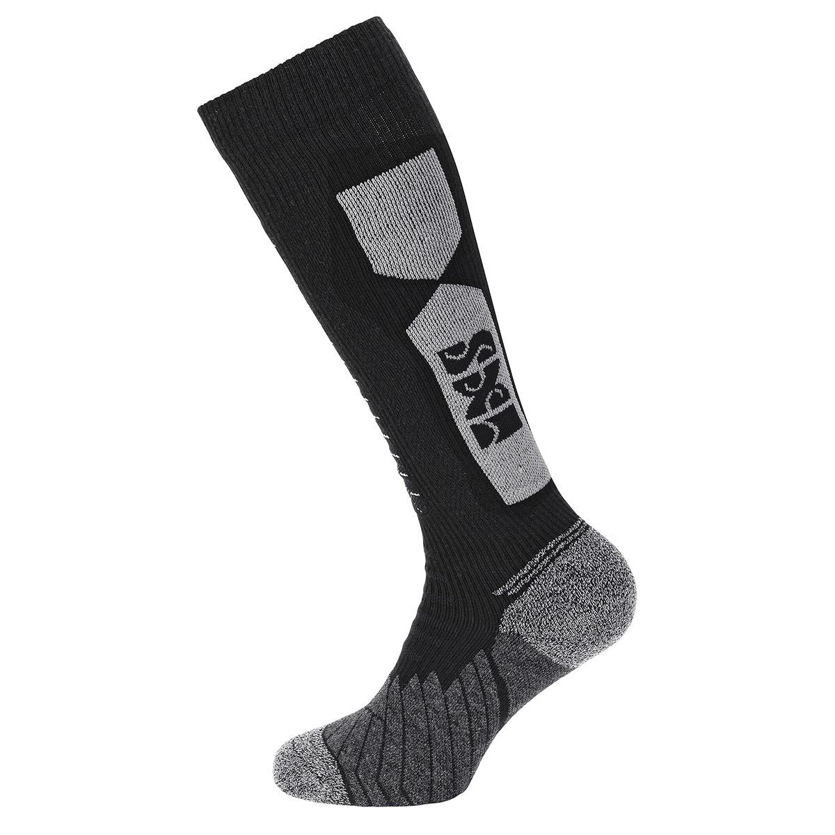 Socken 365 lang schwarz-grau
