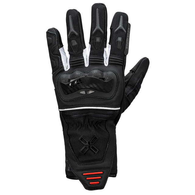 Damen Rapid-STX 1.0 Handschuhe schwarz-weiss-rot