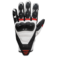 Rapid 1.0 Lederhandschuhe schwarz-weiss-rot