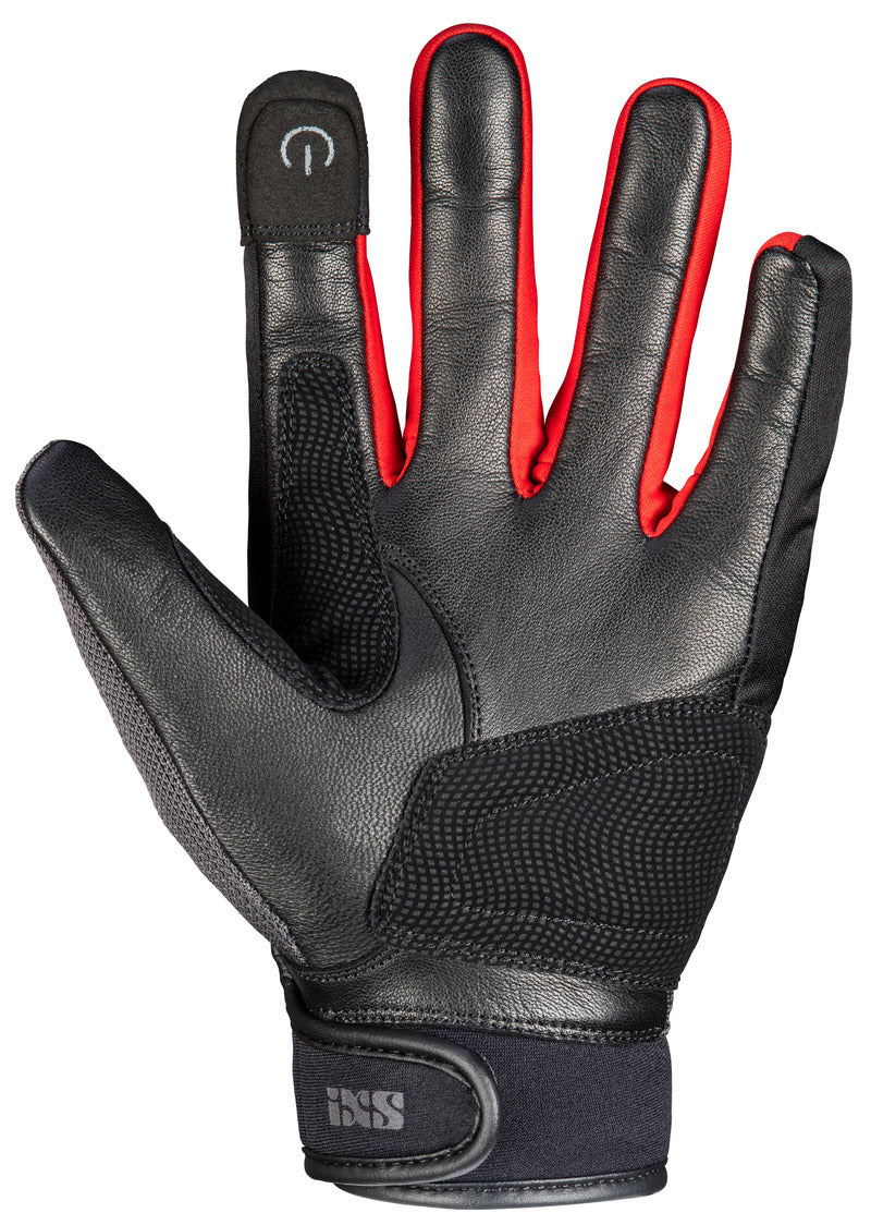 Classic Handschuh Evo-Air schwarz-dunkelgrau-rot