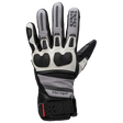 Montevideo-ST Kurzhandschuhe schwarz-hellgrau