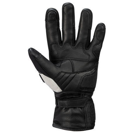 Montevideo-ST Kurzhandschuhe schwarz-oliv-hellgrau