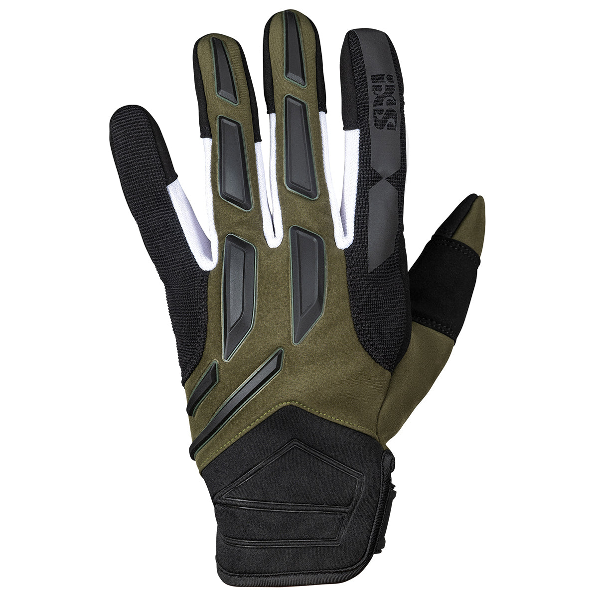 Tour Handschuhe Pandora-Air 2.0 schwarz-olive-weiss