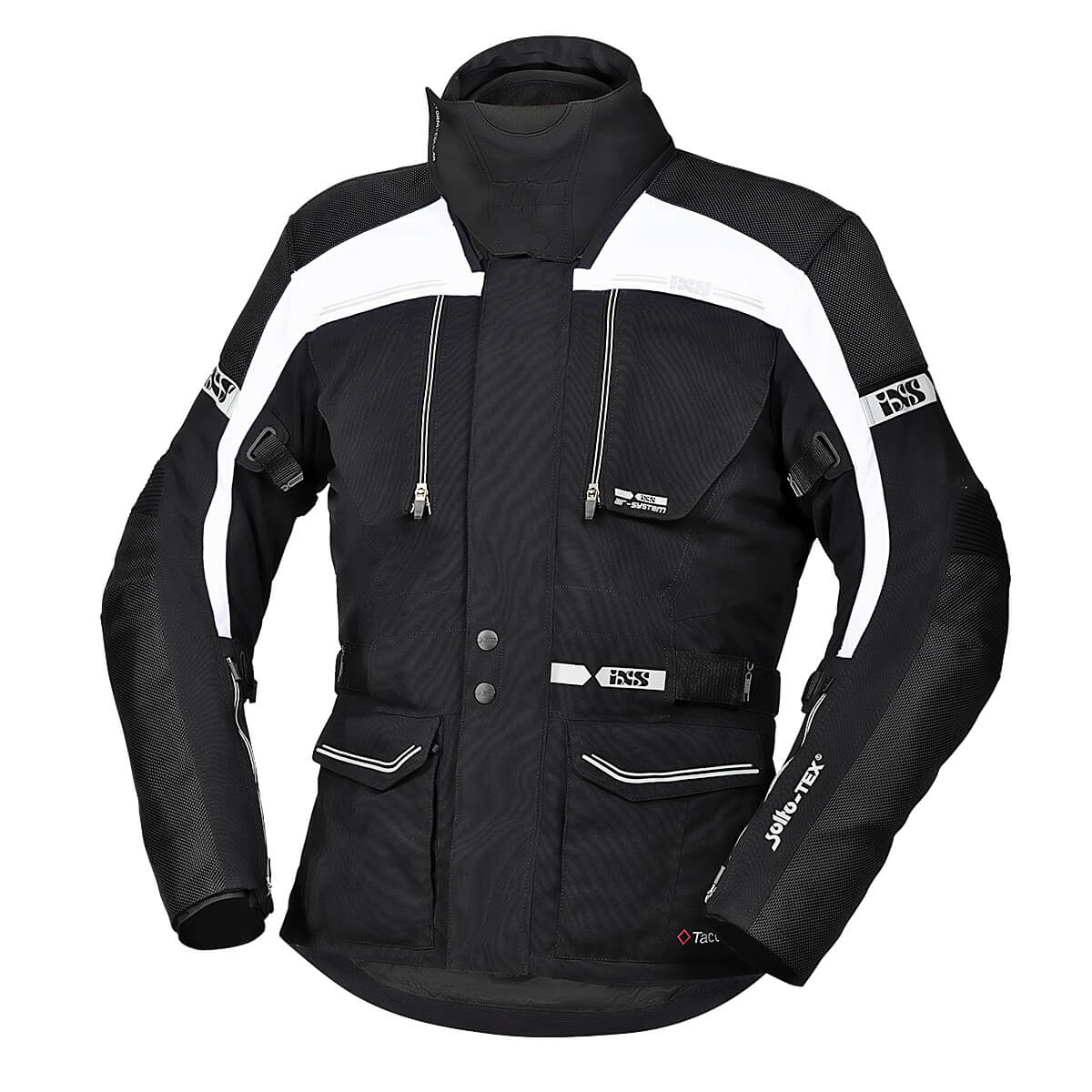 Tour Jacke Traveller-ST schwarz-weiss