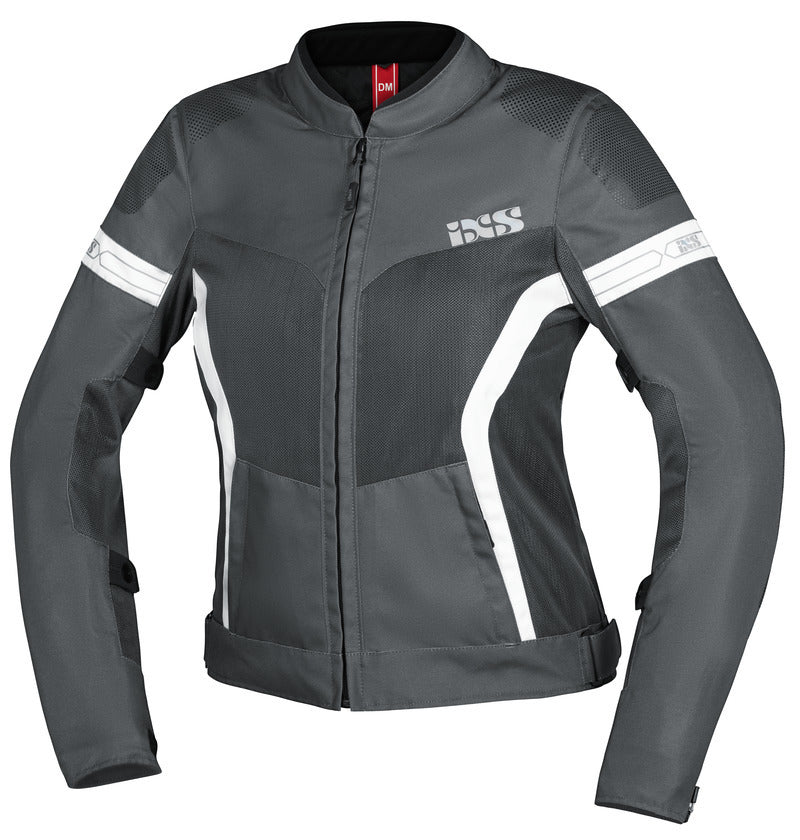 Sport Damen Jacke Trigonis-Air dunkelgrau-grau-weiss