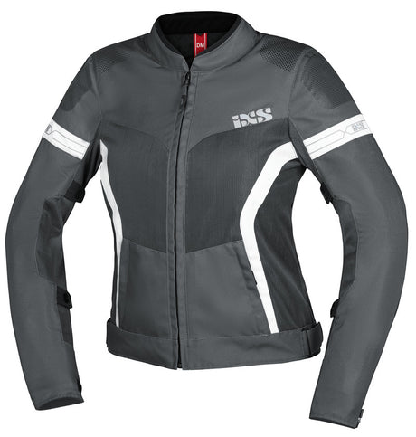Sport Damen Jacke Trigonis-Air dunkelgrau-grau-weiss