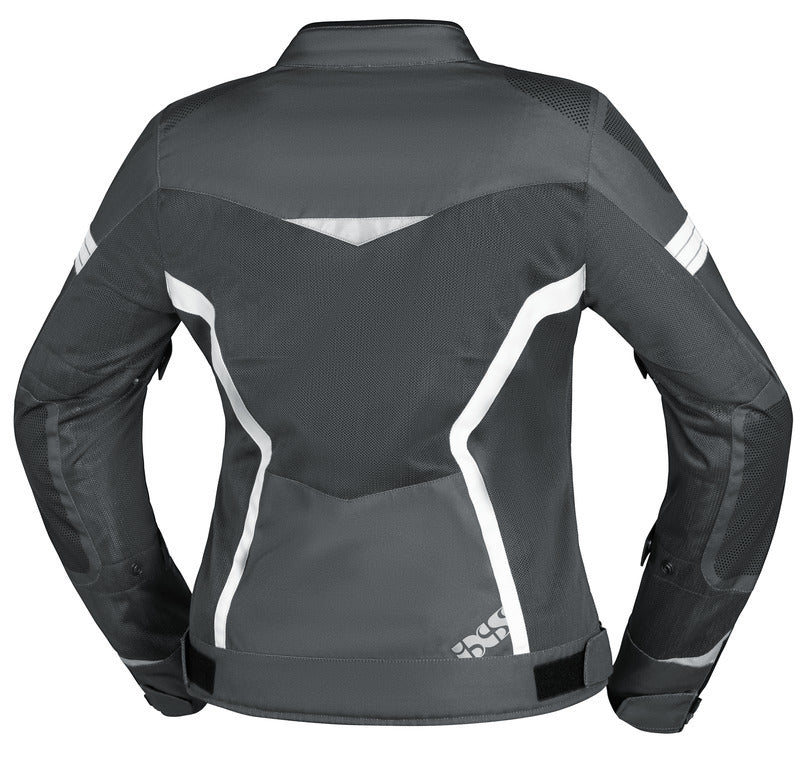 Sport Damen Jacke Trigonis-Air dunkelgrau-grau-weiss