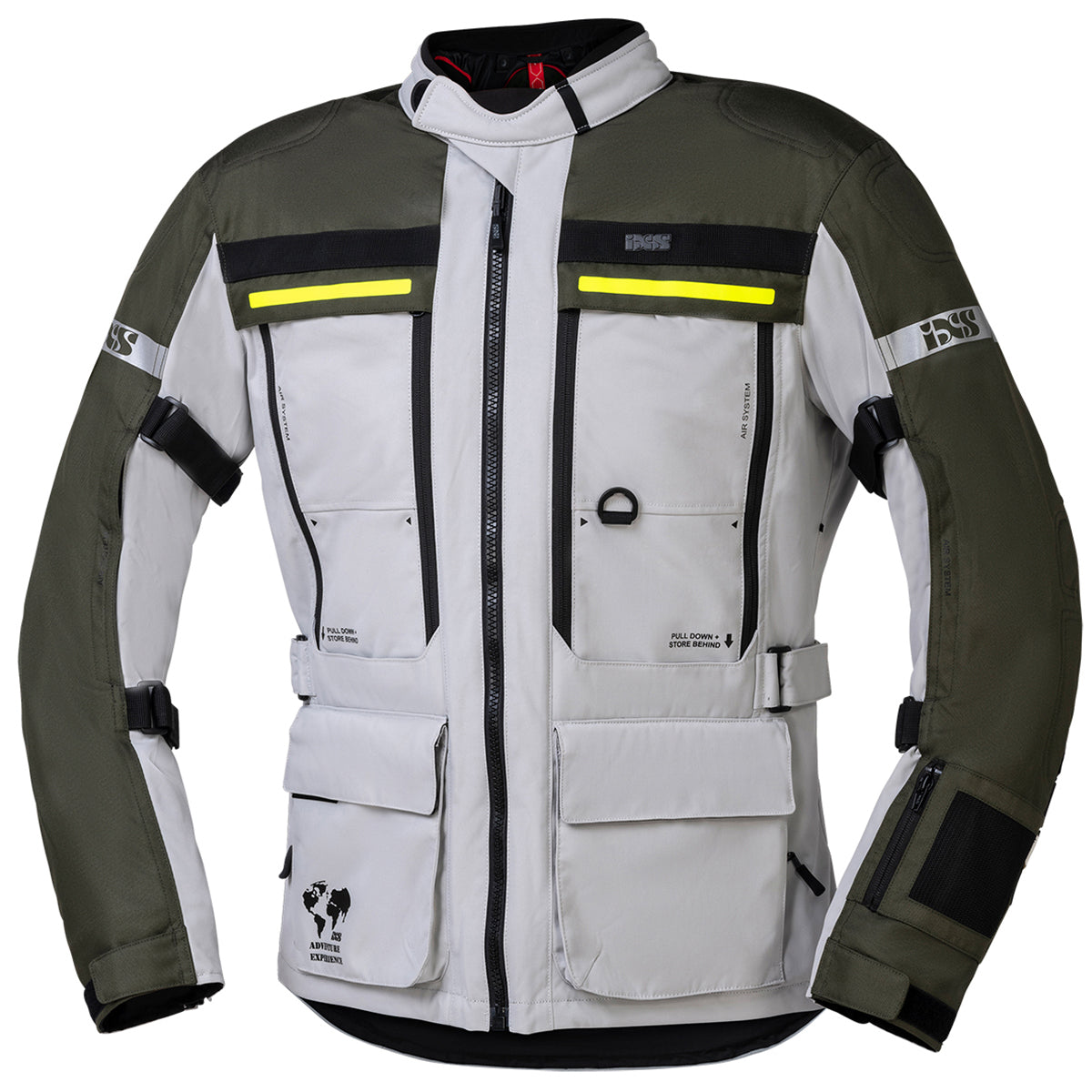 Tour Jacke Montevideo-Air 3.0 hell grau-olive
