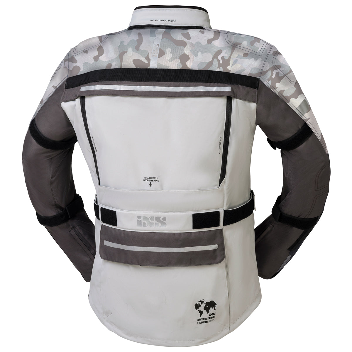 Tour Jacke Montevideo-Air 3.0 camouflage-hell grau