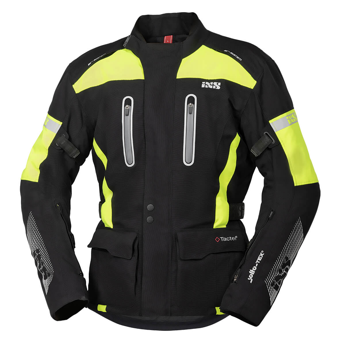 Tour Jacke Pacora-ST schwarz-fluo gelb