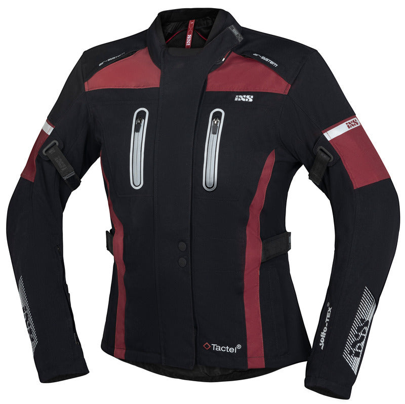 Tour Damen Jacke Pacora-ST schwarz-bordeaux