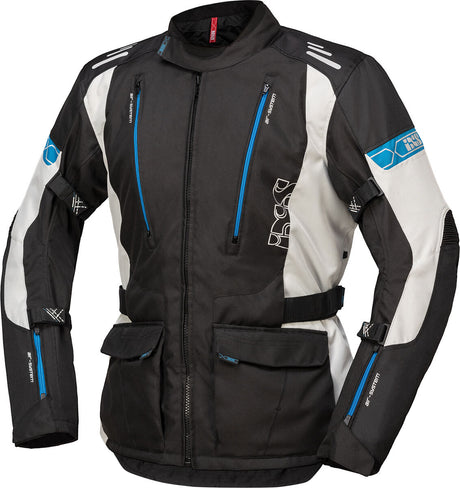 Tour Jacke Lorin-ST schwarz-hellgrau-blau