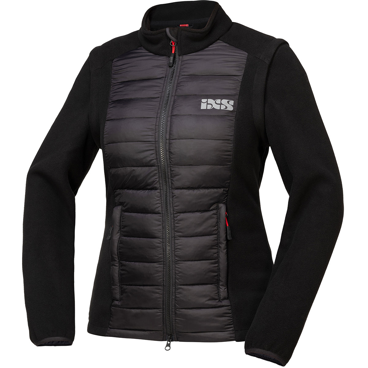 Team Damen Jacke Zip-Off schwarz