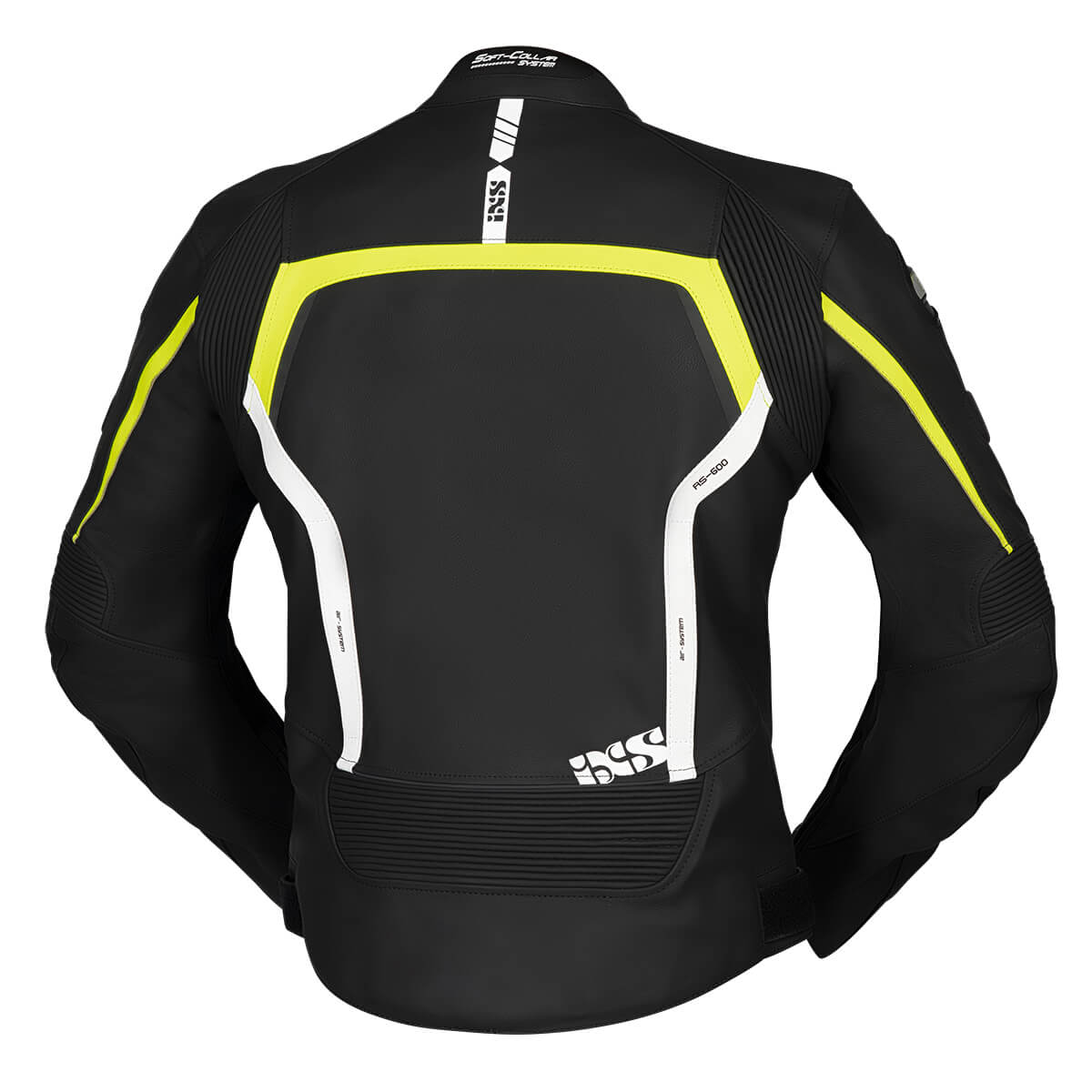 Sport LD Jacke RS-600, schwarz-fluo gelb-weiss
