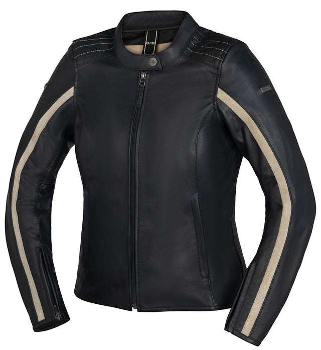 Classic LD Damen Jacke Stripe schwarz
