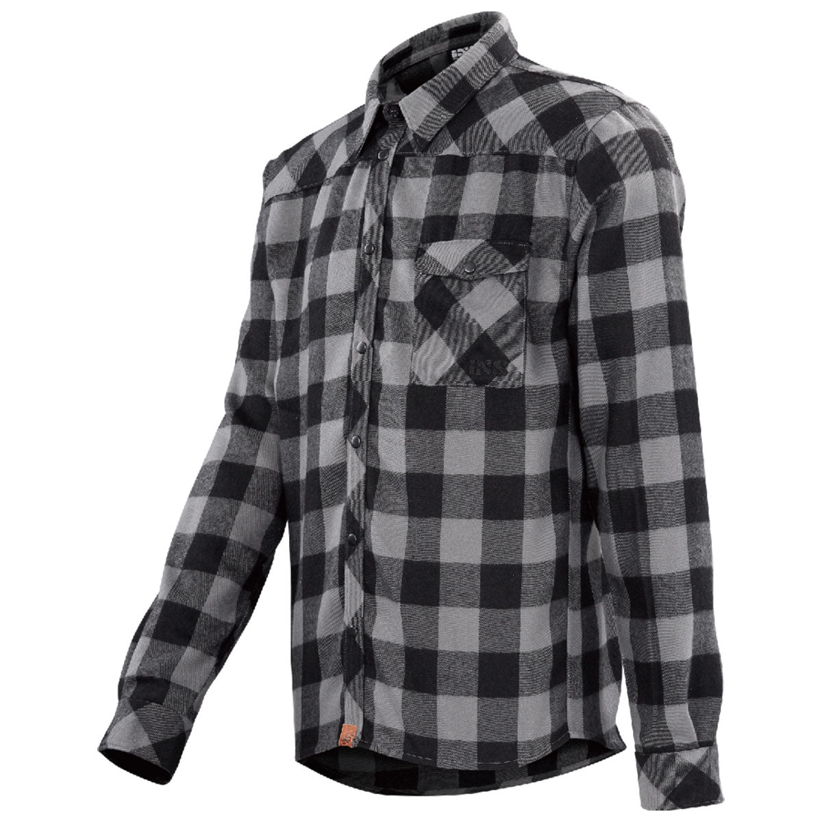 Escapee Flannel Hemd schwarz-graphit