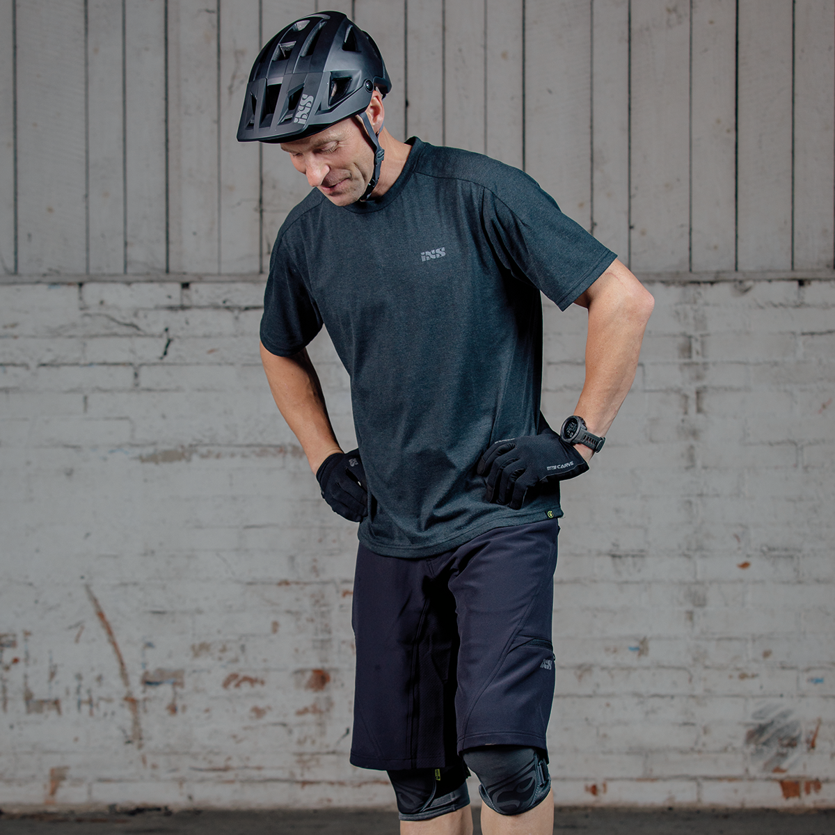 Flow Tech Tee schwarz