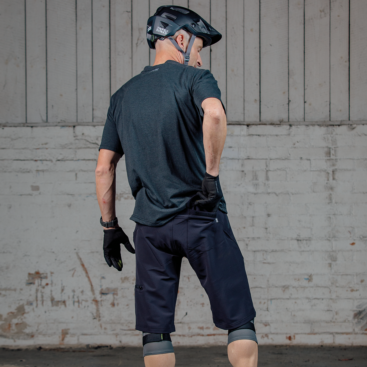 Flow Tech Tee schwarz