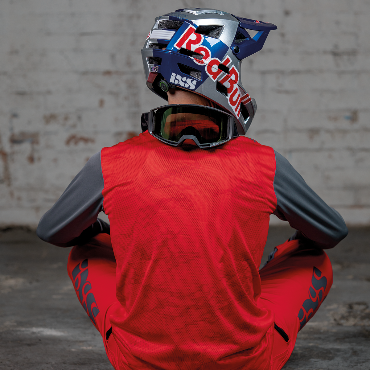 Trigger X Air Jersey rot-graphit