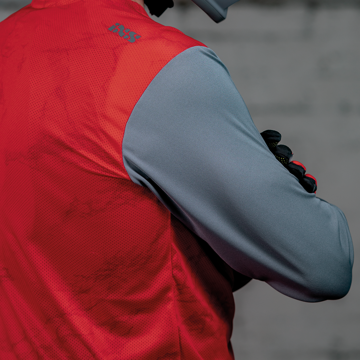 Trigger X Air Jersey rot-graphit