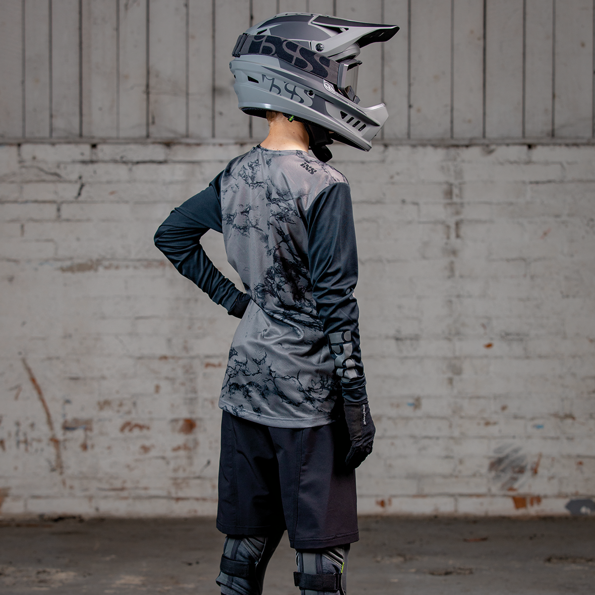Trigger X Air Kids Jersey graphit-schwarz
