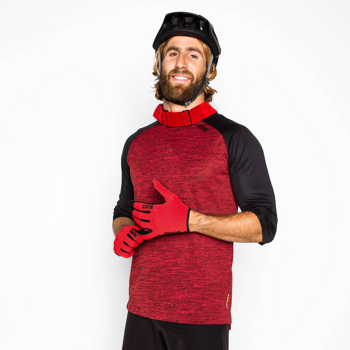 Carve X Jersey rot-schwarz