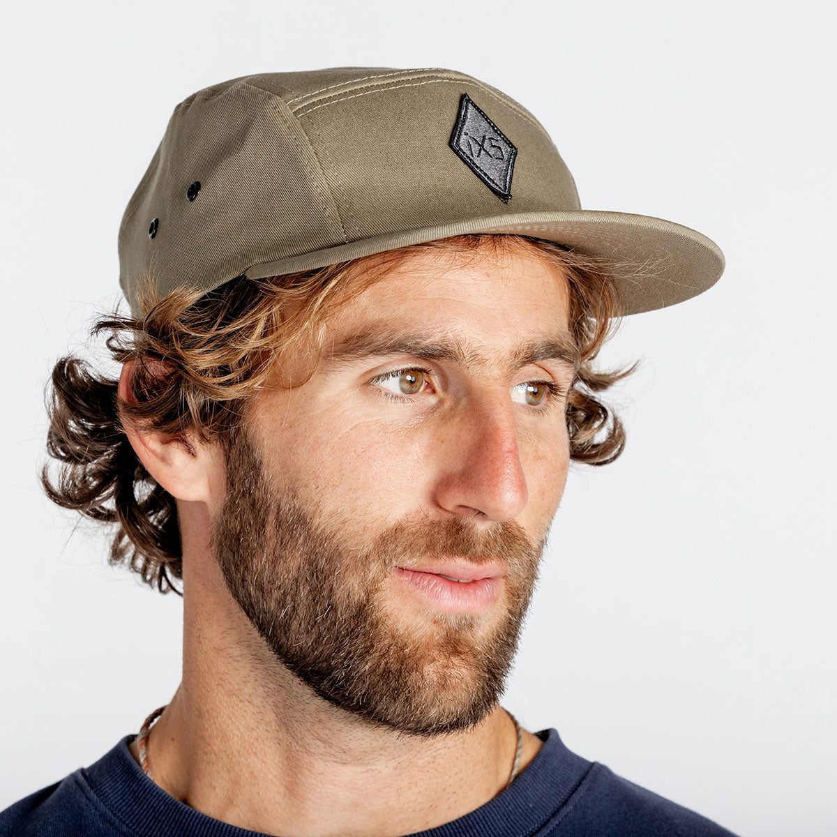 Rhombus 5 Panel Cap olive