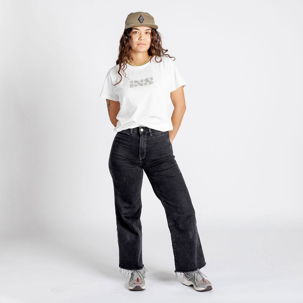 Damen Brand Organic 2.0 Tee off white
