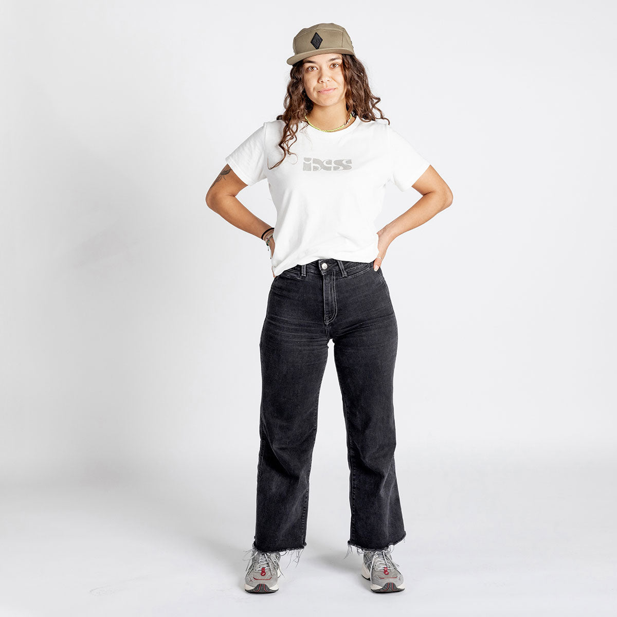 Damen Brand Organic 2.0 Tee off white