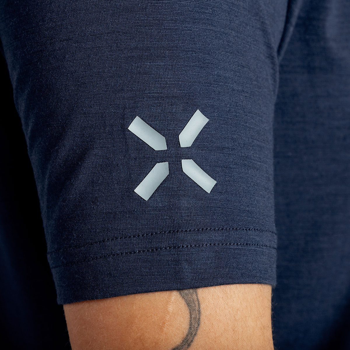 Damen Flow Merino Jersey marine