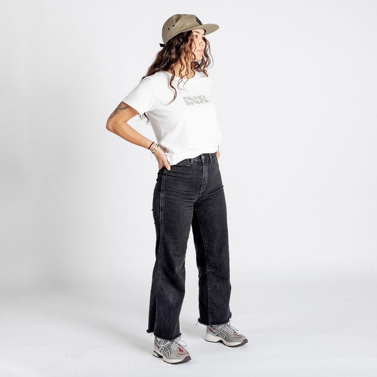 Damen Brand Organic 2.0 Tee off white