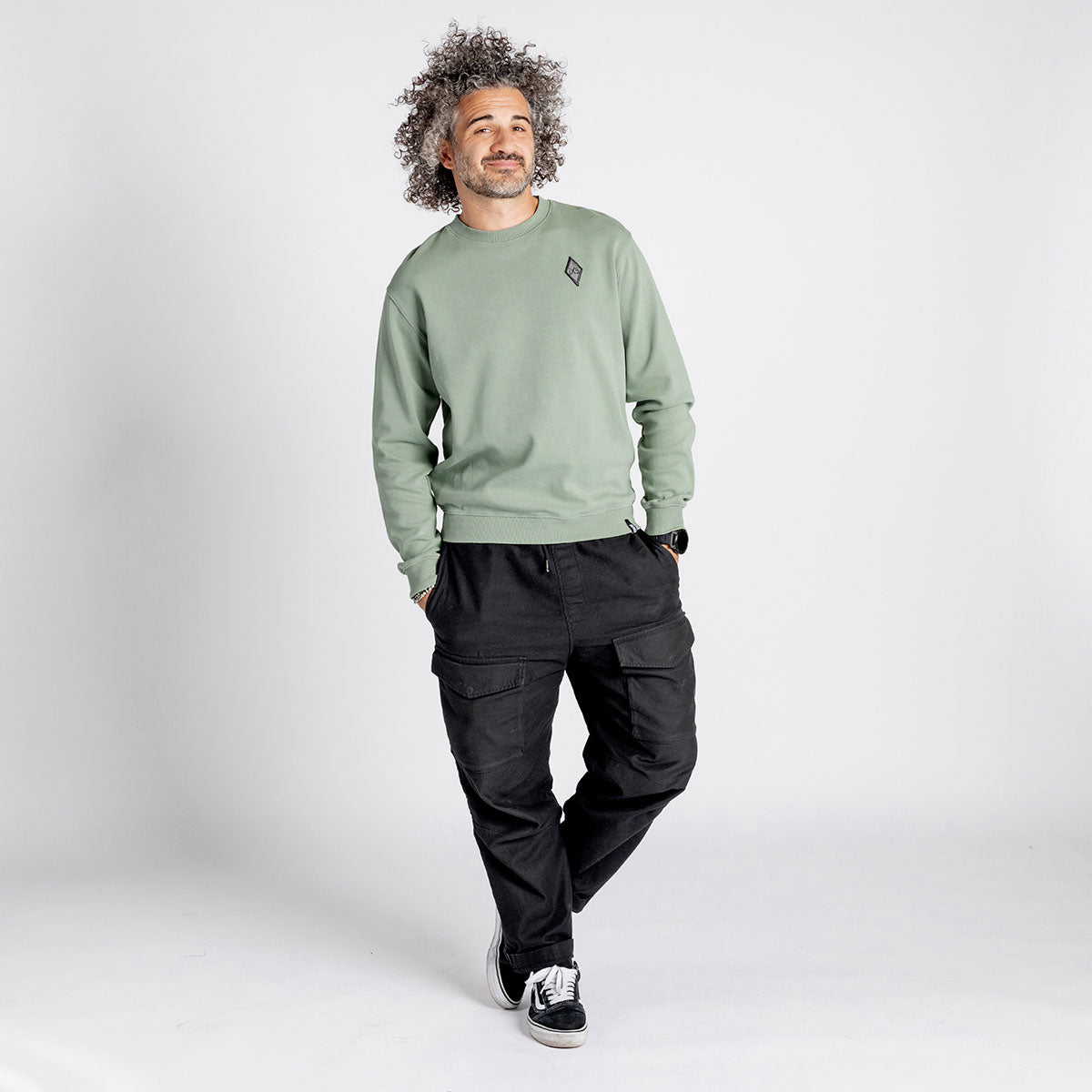 Rhombus Organic Sweater sage