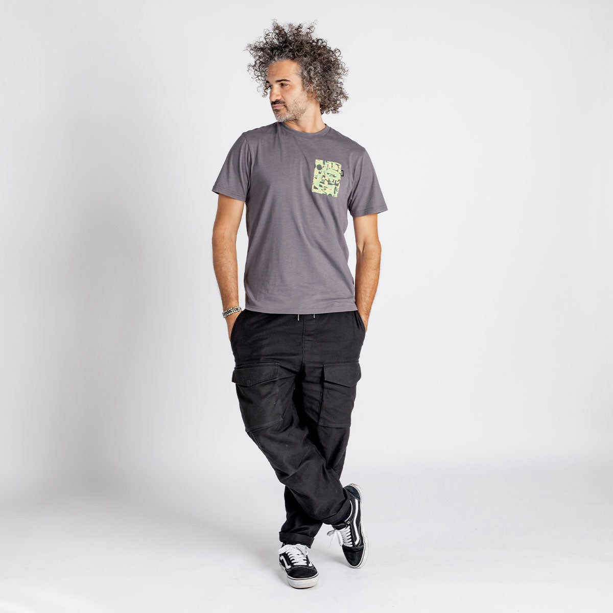 Classic Organic 2.0 Tee dirty purple